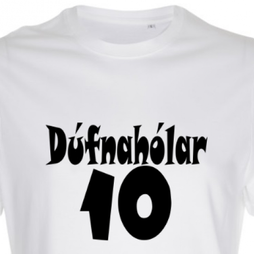 T-Shirt:Dufnahólar 10 (White)