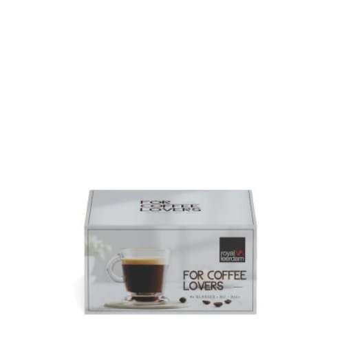 Bolli espresso 8cl 4stk fyrir kaffi unnendur